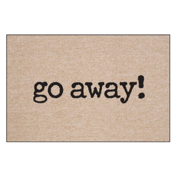 High Cotton Go Away Indoor/Outdoor Door Mat