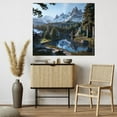 thumbnail image 1 of High Country Haven - Canvas Wall Art, 1 of 2