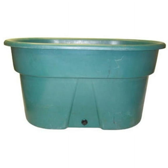 High Country Plastics 200829 70 gal Stock Tank, Aqua