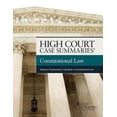 thumbnail image 1 of Pre-Owned High Court Case Summaries on Constitutional Law (Keyed to Chemerinsky) Paperback, 1 of 1