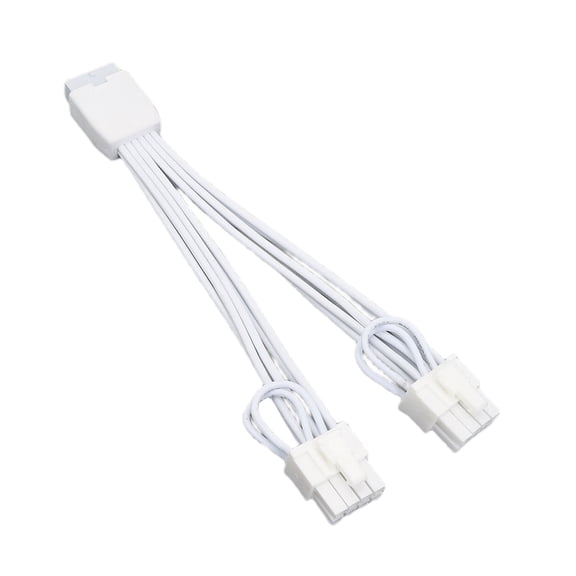 High Current 12+4Pin To Double 6+2 Pin GPU Power Splitter Cable With Reinforced Wire For ATX3.0 PCIe 5.0 Systems