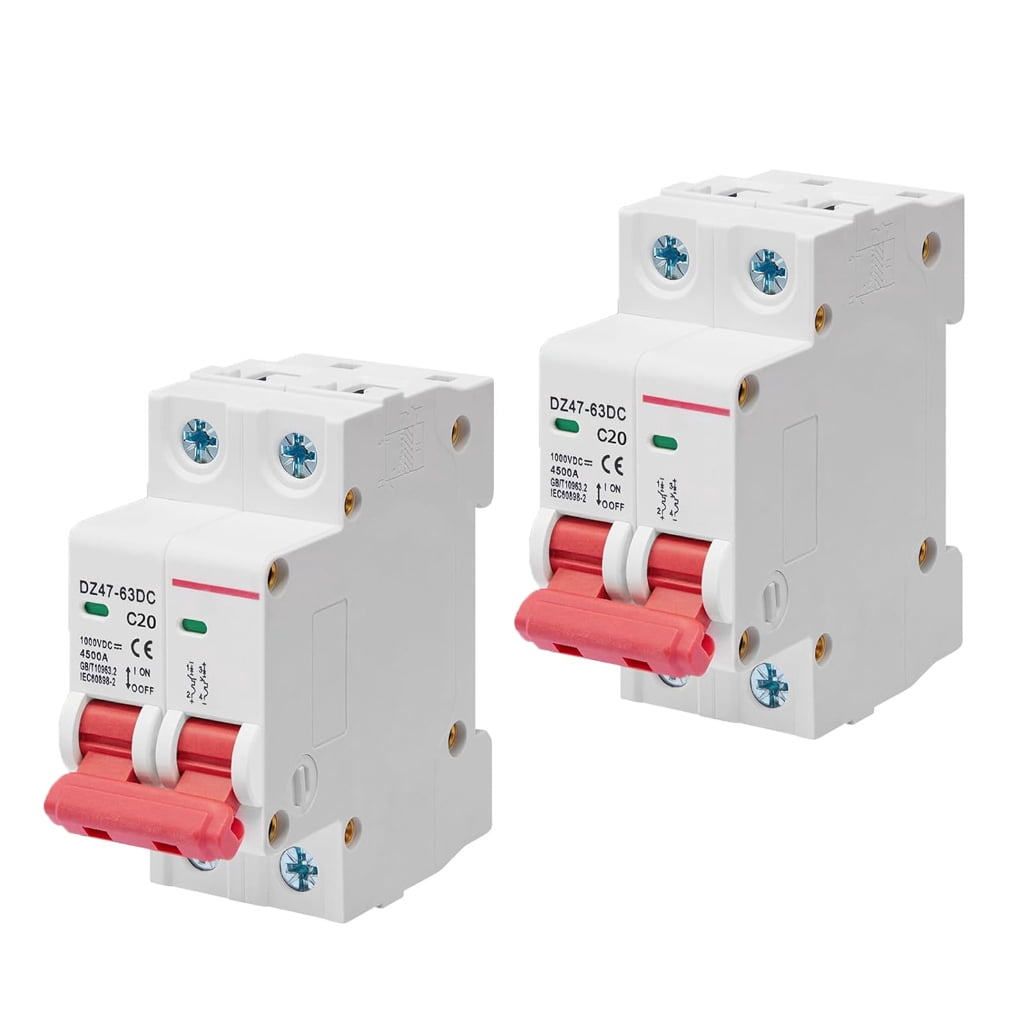High Current 20A 2P Electrical Device Plastic Housing Air Switches ...