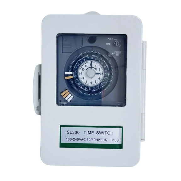 High Current 30A Mechanical Timer Switches for Heavy Machinery Commercial Lighting