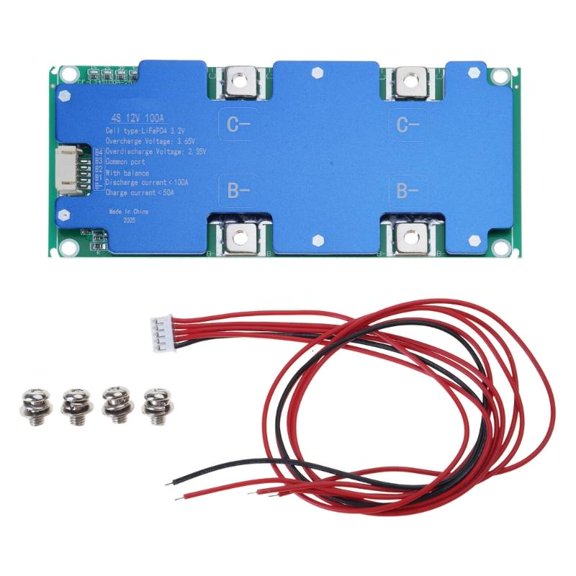 High-Current 8S 100A for LiFePO4 Batteries Overcurrent, Short Circuit, Temperature