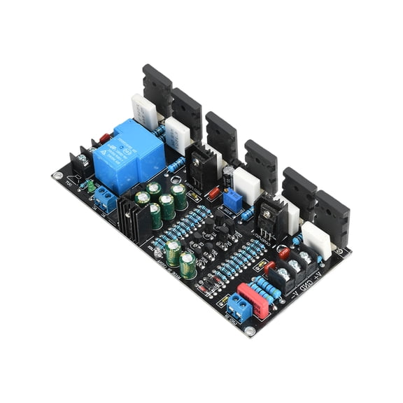 High Current Amplifier Module 1943+5200 Transistors Optimized Signals Integrity For Demanding 15Inch Speakers Loads