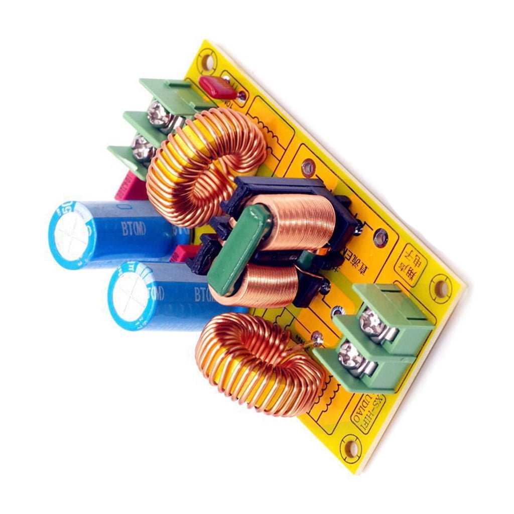 Circuit Filter Router High Current Filter Circuit Board Noise Reduction DC0-50V 10A Power ...