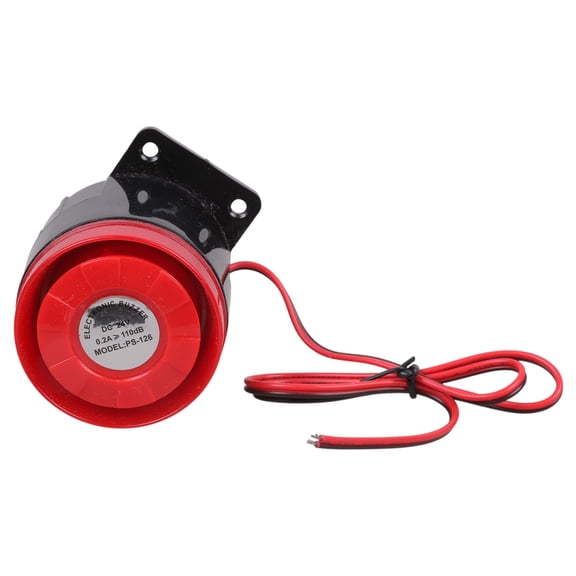 High Decibel 120dB Security Alarm With Flashing Lights Screw On Mount Design For Indoor Outdoor Use