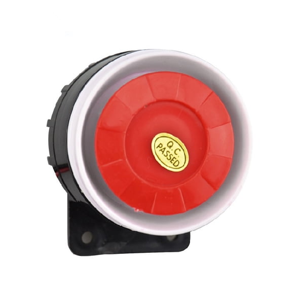 High Decibel Magnetic Buzzers Alarm System Strong 12V Alerts Siren for Home Office Quakes Safety & Burglar Preventive