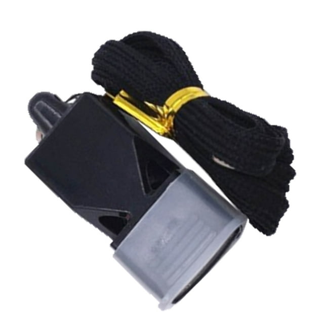High Decibel Safety Survival Whistle with Lanyard for Sports Referee