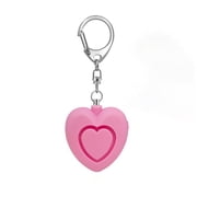 High Decibels Heart-shaped Key Ring Alarm Ward Call for Help Women Self-defense Anti-wolf Device