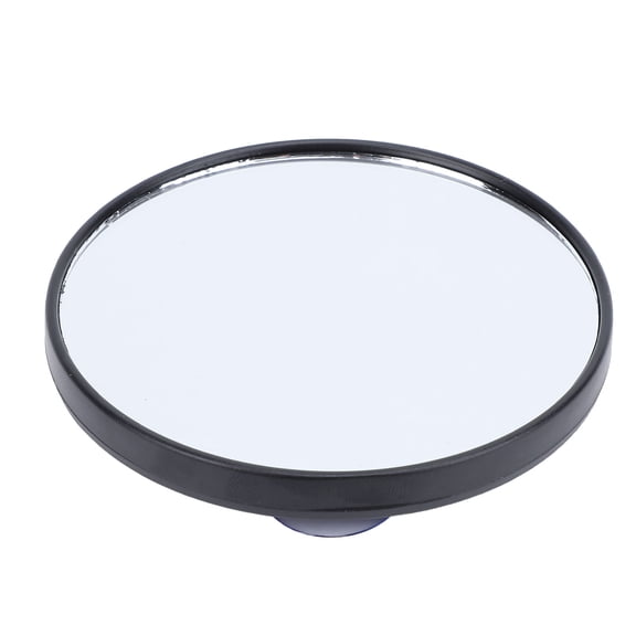 High Definition 5X Magnifying Makeup Mirror 3.5 Inch / 9 cm Portable Round Compact Cosmetic Mirror with Strong Suction Cup for Daily Beauty Skin Care and Travel Convenience