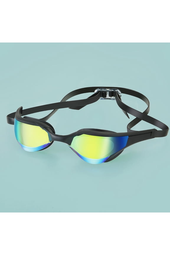 High-Definition Anti-Fog Clear Swim Goggles for Competitive Adult Swimmers, Small Frame Design for Professional Training