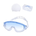 thumbnail image 1 of High Definition Anti-Fog Swimming Goggles with Silicone Ear plugs,UV Protection, Leak-Proof Design, Soft Silicone Seals, Easy-Adjust Strap, Comfortable Fit, 1 of 7