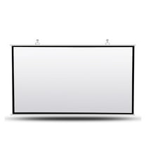 High Definition Curtain Type Projection Screen Wall Hook Projector Movies Screen Cloth 60 72 84 100 Inches 16:9 ,Wrinkle-Free