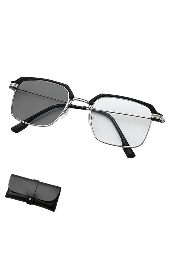 High-Definition Eye Protection Blue Light Filter Glasses, Multi-Focus Reading Glasses for Men & Women