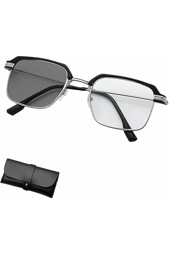 High-Definition Eye Protection Blue Light Filter Intelligent Zoom, Auto Focus Glasses Self Adjusting for Men Women