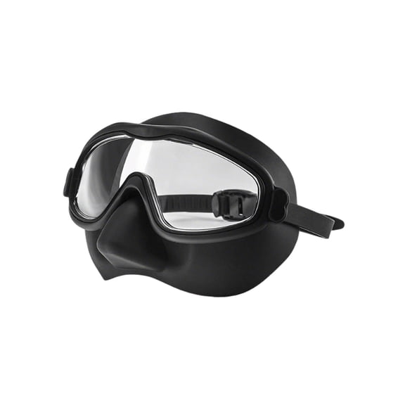 High Definition Swimming Goggles - Integrated Eye and Nose with Large Frame for Adults - Comfortable Fit for Swimming Pool Activities