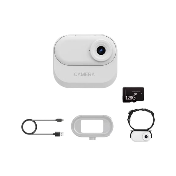 High-Definition Pet Camera With Magnetic Charging Portable Wearable Design For Outdoor Adventures Dog cats Monitoring