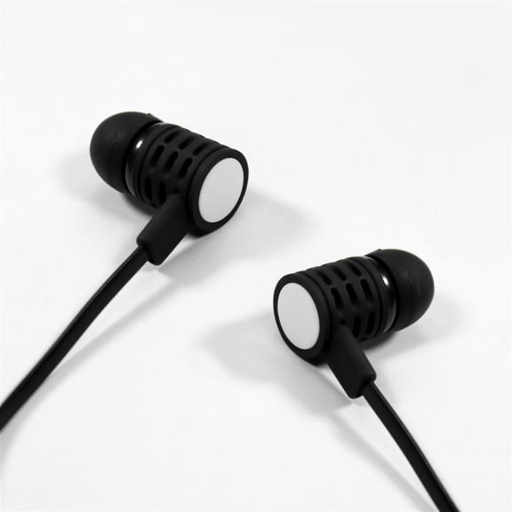High Definition Sound 3.5mm Stereo Earbuds/ Headphone for OPPO R17 Pro, Realme 2, R17, F9, F9 Pro (Black) - w/ Mic + MND Stylus