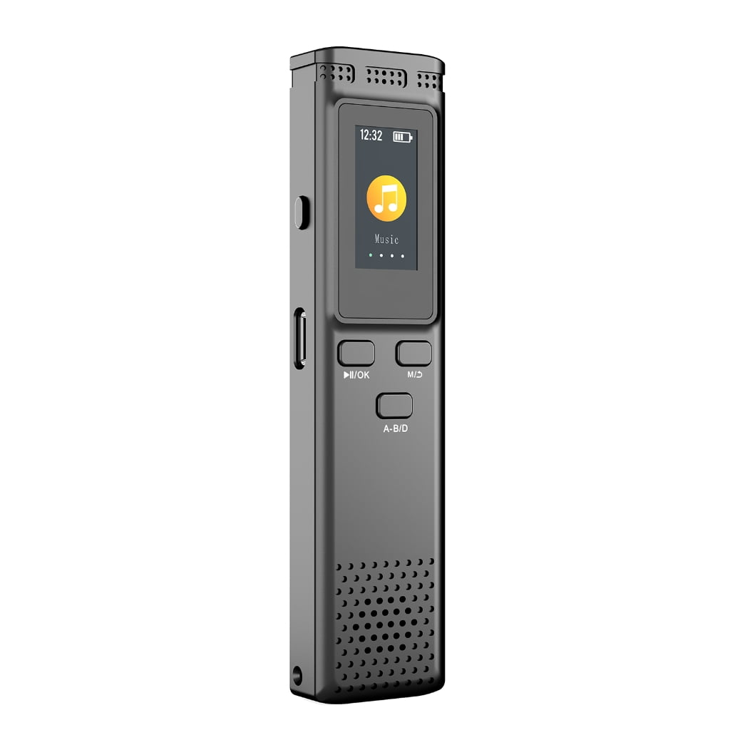 High Definition Sound Voice Activated Recorders 8/32/64GB with Password Protections and Variable Speed Controls