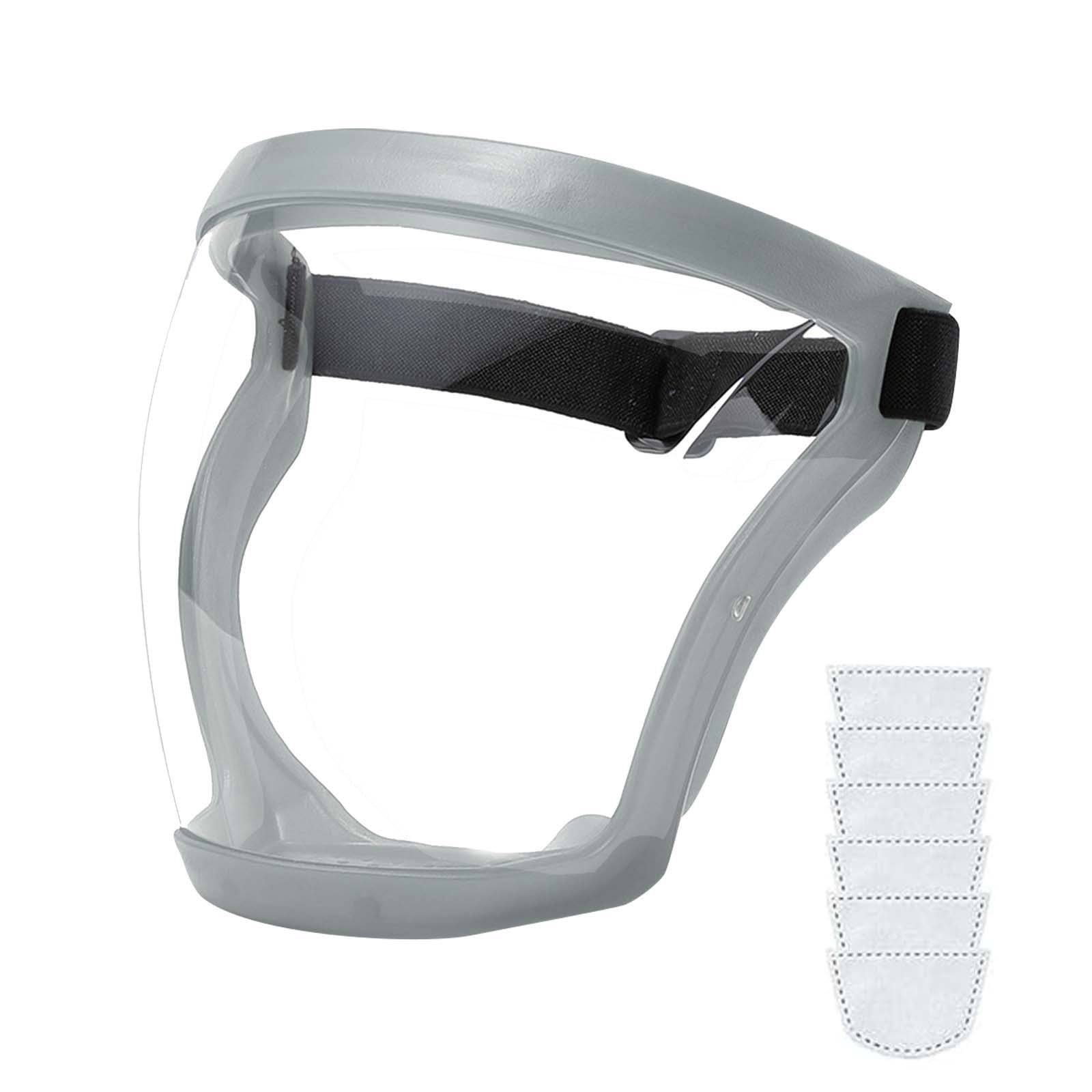 High Definition Transparent Protective Head Mounted Goggles Labor