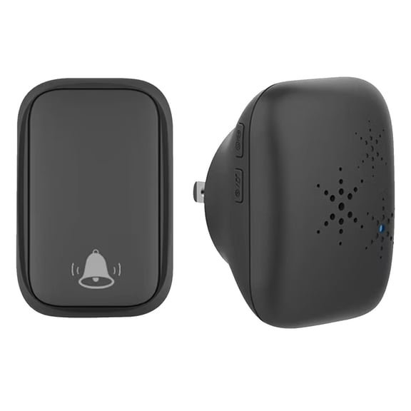 High Definition Video Doorbell, Wireless Smart Doorbell Camera With Motion Detection, Home Security Upgraded For Modern Home (Black)