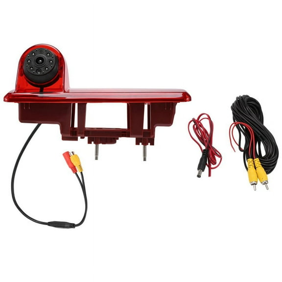 High Definition Waterproof IR Night Vision Rear View Backup Brake Light Camera for 2014 Vivaro / 2014 Trafic,Third Brake Camera
