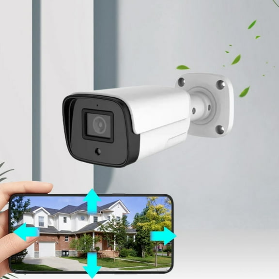 High-Definition Wireless Outdoor Camera: 5 Million Pixel HD, 360° View, 15m Infrared Night Vision, Remote Monitoring