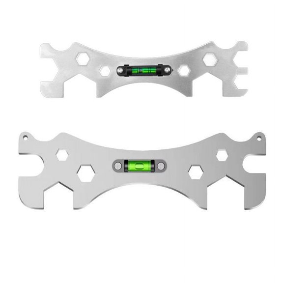 Plumbing Install Tool with High Density Carbon Steel, Faucet Wrench for Flexible Screw Adjustments