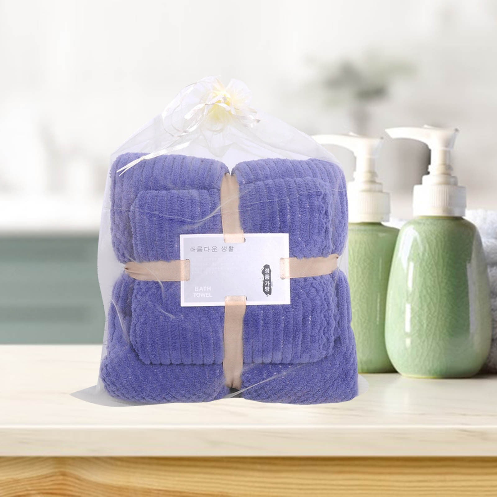 High Density Coral Absorben Towel Towel Two In One And Bath Soft Nice Bath Towels Large Bathroom