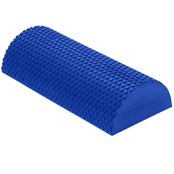 High-Density EVA 12” Half Foam Roller - Deep Tissue Massager Foam Roller for Physical Therapy and Fitness