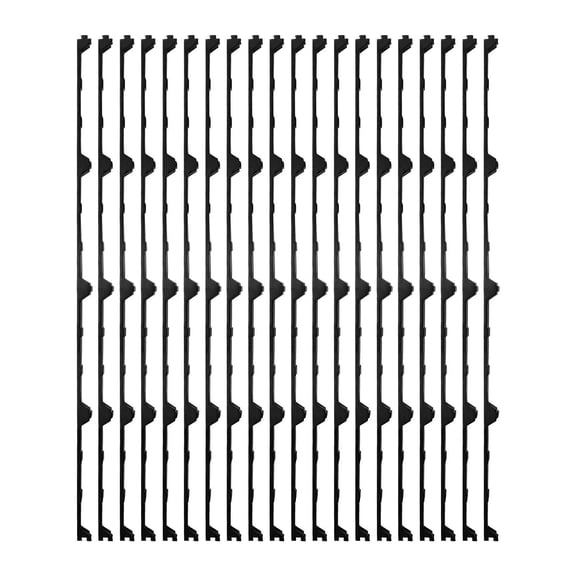 High Density EVA Foam Closure Strips for Metal Roof Insulation Noise Reduction Waterproof with Butyl Tape 20 Pieces
