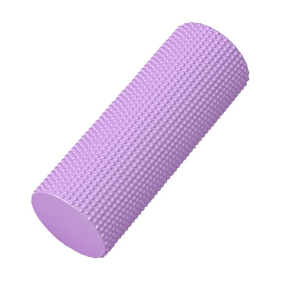 High-Density EVA Foam Roller, Solid Massage Cylinder for Deep Muscle Rolling Stretching Yoga Pilates Back and Leg Exercise at Home Gym Studio and Travel