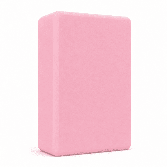 High Density EVA Yoga Block, Lightweight Non-Slip Exercise Support Brick for Yoga, Pilates, Stretching, Balance & Flexibility Training, Soft Durable Fitness Prop for Home & Studio Use