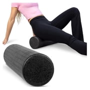 High Density Foam 18 inch - Large Foam for Exercise, Physical Therapy, Yoga, Pilates, Stretching - Massager for Trigger Point, Deep Muscle Massage, Myofascial Release