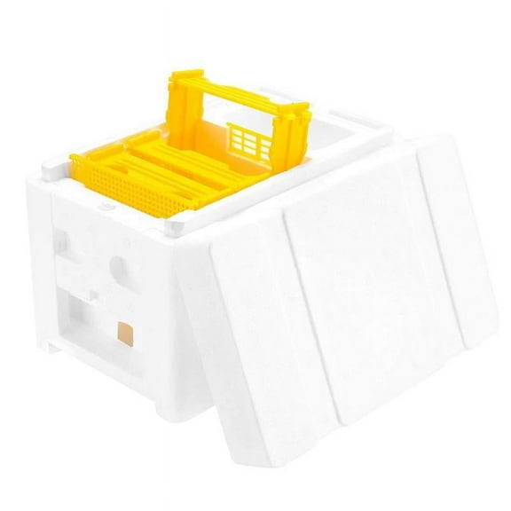 High Density Foam Large Express Bee Box for Queen Breeding Thermal Insulation Anti Escape Feeding Box