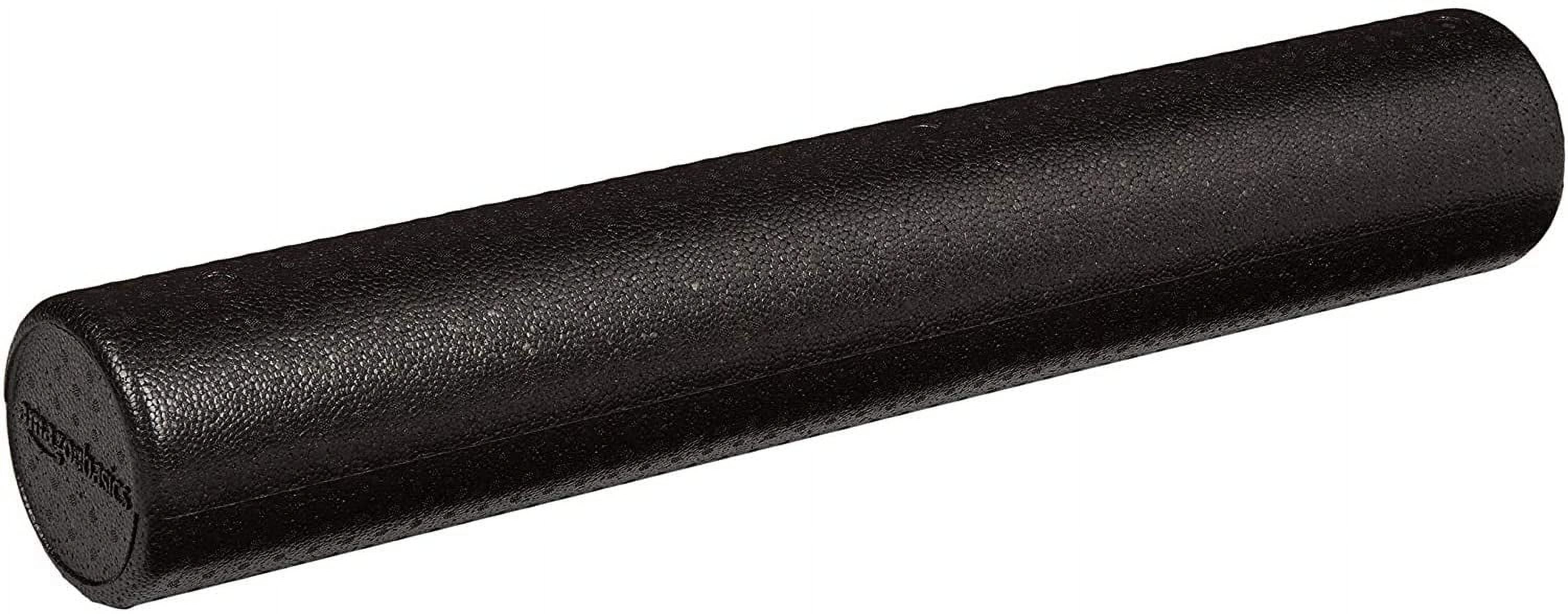 High Density Foam Roller for Exercise and Recovery, 36 Inches, Black