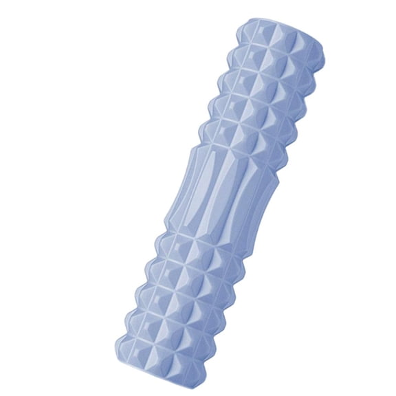 High-Density Foam Roller for Muscle Recovery - Deep Tissue Massage for Back, Legs, Arms & Yoga Relaxation - 11.8" x 3.1" Blue