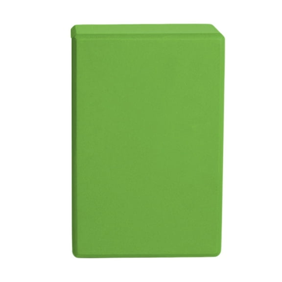 High Density Foam Yoga Blocks 9x6 Inch Posture Correction Workout Brick Assistant Tool For Home Gym Pilates Green