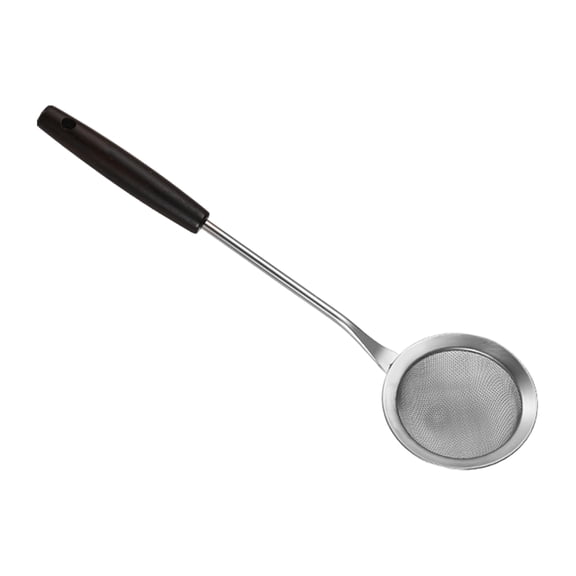 High Density Mesh Sieve Fine Mesh Strainers Stainless Steel Colander with Edges Kitchen Sifter for Food Tea Juice Flour Soy Milk Durable Rust