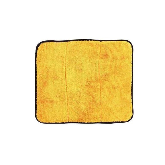 High Density Microfiber Car Drying Towel Lint Free Absorbent Cleaning Cloth Polishing Wax Applicator 11.81X11.81 Inch