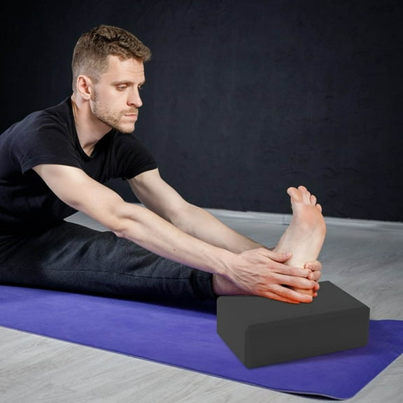 High-Density Non-Slip EVA Yoga Block for Stretching, Pilates & Dance | 9" x 6" x 3" Foam Brick for Enhanced Fitness & Flexibility Support