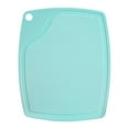 thumbnail image 1 of High-Density Plastic Cutting Board - Easy to Clean & Store,Non-Slip Chopping Board for Kitchen - BPA-Free Small Cutting Board and Dishwasher Safe Design for Chopping, Slicing, Prep(Blue,7.7x6.1"), 1 of 8