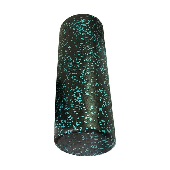 High Density Round Foam Roller Balance Training Portable Yoga Column for Waist Back Home Gym Bodybuilding Fitness 15cmx45cm Green Dot