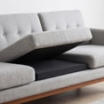 thumbnail image 1 of High-Density Square Foam Cushion Support Insert, Firm Replacement Padding for Sagging Sofa Seats, Chairs, Lounges, Benches, DIY Upholstery Projects, and Comfortable Home Seating, 1 of 6