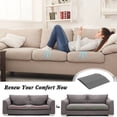 thumbnail image 1 of High Density Trapezium Foam Sofa Cushion Support Insert, Soft Comfort Upgrade for Sagging Seat Pads, Durable Foam Cushion Core for Chairs, Sofas & Lounges, Relieves Pressure Points, Gray, 1 of 6