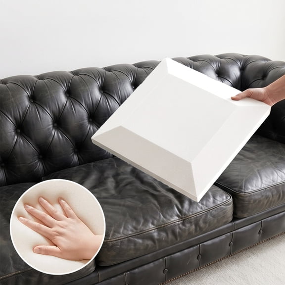 High Density Trapezoid Foam Sofa Cushion Support Insert, Firm Pad for Sagging Seat, Upgrade Chair Lounge Comfort, Easy Trim to Fit, Extend Furniture Life, Practical Home Gift