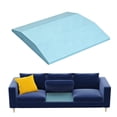 thumbnail image 1 of High Density Trapezoidal Foam Sofa Cushion Support, Fixes Sagging Seats, Comfort Upgrade for Chairs, Sofas, Sturdy Insert to Restore Shape and Improve Sitting Experience, 19.7*19.7*2in, Light Blue, 1 of 6