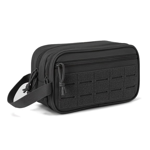 High-Density Unisex Gym Bag Built-in Compartments, Large-Capacity Storage, Travel Sports Toiletry Bag, Portable Men's Toiletry Pouch, MOLLE Tool Pouch Multi-Functional Storage for Busines