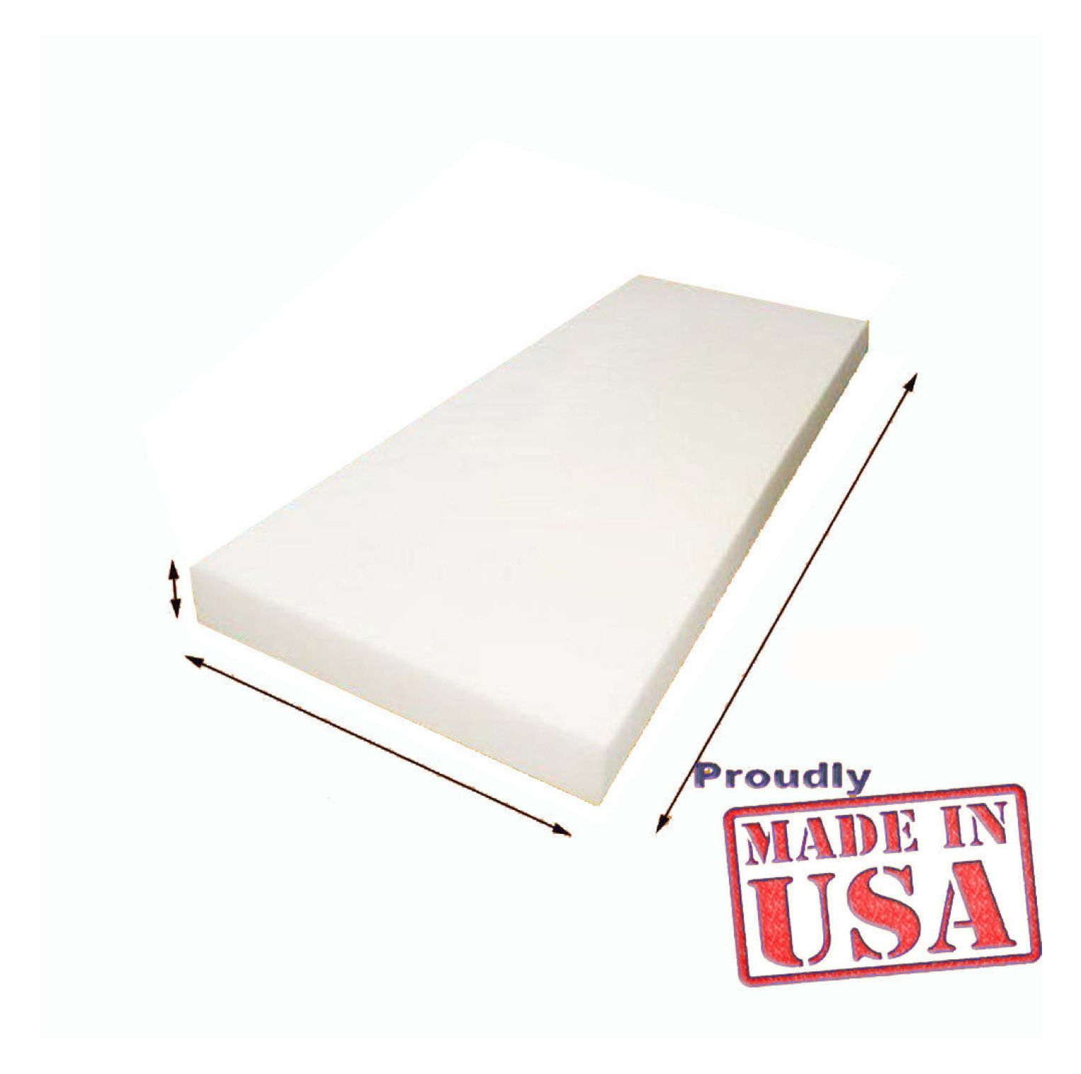 High Density Upholstery Seat Foam Cushion Replacement Per Sheet